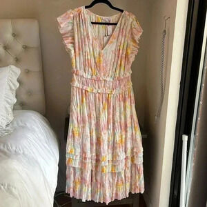 Current Air NWT Pastel Midi Dress